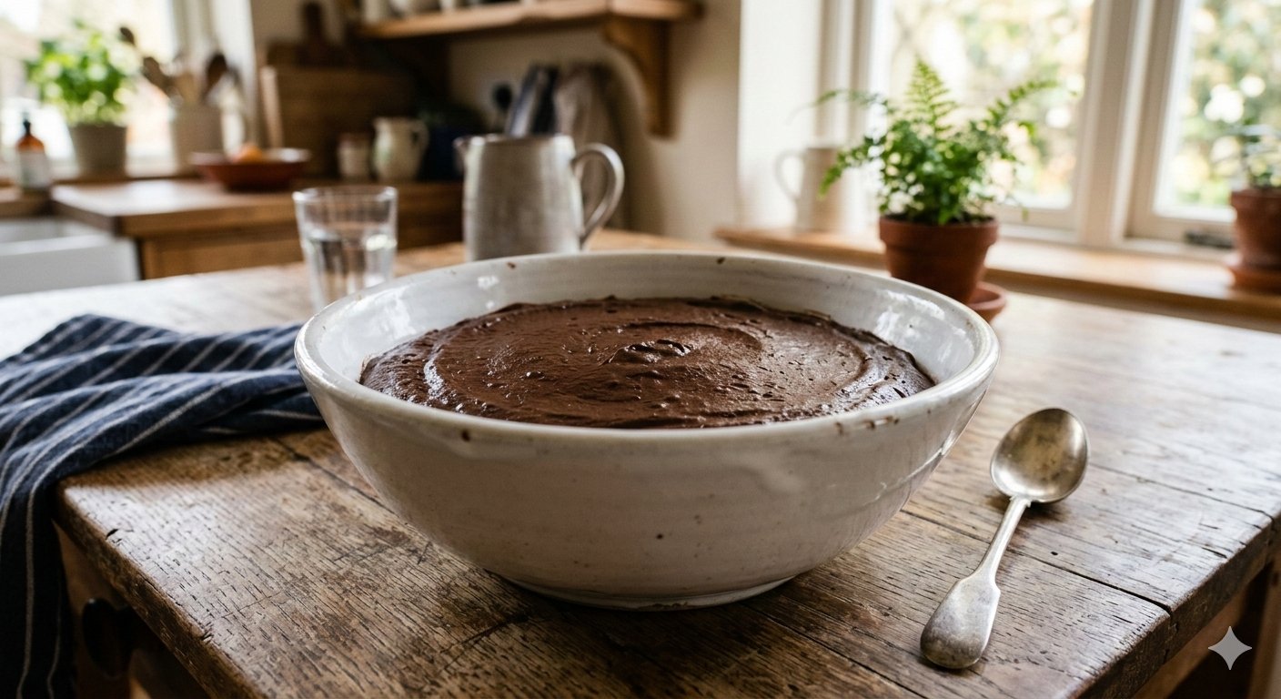 Mousse au chocolat express