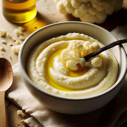 Purée de chou-fleur à la vanille